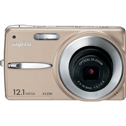 品多く ヨドバシ.com [シャンパン DSC-X1250(N) SANYO サンヨー - デジタルカメラ