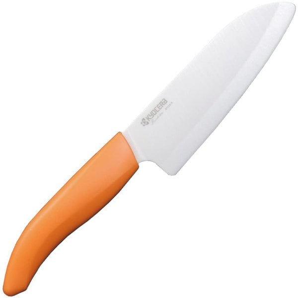 ファインセラミックナイフ 三徳タイプ カラーシリーズ オレンジ FKR-140OR