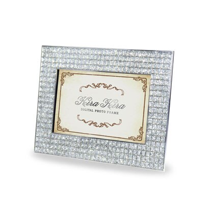 7インチ KiraKira Digital Photo Frame クリスタルクリア MF-70H1D-C