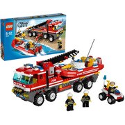 7213 [シティ オフロード消防自動車と消防艇 5～12歳]