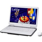 LaVie L LL550/WG6W 15.6型ワイド液晶/HDD500GB/DVDスーパーマルチドライブ/スパークリングリッチホワイト PC-LL550WG6W