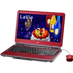 ヨドバシ.com - NEC エヌイーシー LaVie L LL550/WG6R  15.6型ワイド液晶/HDD500GB/DVDスーパーマルチドライブ/スパークリングリッチレッド PC-LL550WG6R 通販【全品無料配達】