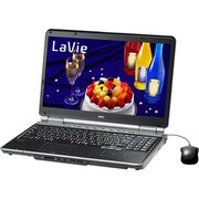 LaVie L LL850/WG 16型ワイド液晶/HDD500GB/ブルーレイディスクドライブ/スパークリングリッチブラック PC-LL850WG
