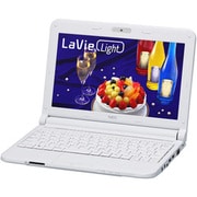 LaVie Light BL330/WA6W 10.1型ワイド液晶/HDD250GB/フラットホワイト PC-BL330WA6W