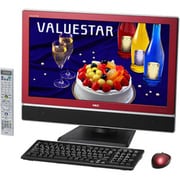 VALUSTAR W VW770/WG6R 23型ワイド液晶/HDD1TB/ブルーレイディスクドライブ/クランベリーレッド PC-VW770WG6R