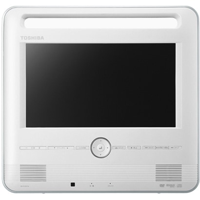 12V型 DVDプレーヤー内蔵地上デジタル液晶テレビ ポーラーホワイト SD-P12DTW