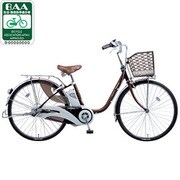 電動アシスト自転車(24型) チョコブラウン リチウムビビ・DX BE-END432T2