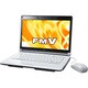 FMV BIBLO Sシリーズ 14型ワイド液晶/500GB/DVDスーパーマルチドライブ/アーバンホワイト FMVSG50W