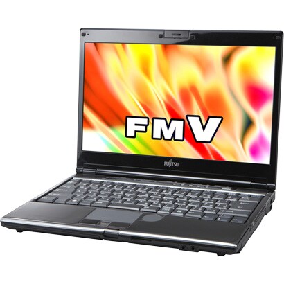 FMV BIBLO MGシリーズ 13.3型ワイド液晶/320GB/DVDスーパーマルチドライブ/エボニーブラック FMVMGG70B
