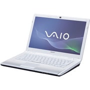 VAIO 14型ワイド/HDD500GB/ブルーレイディスクドライブ VPCCW29FJ/W