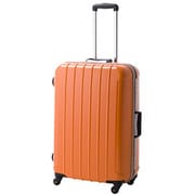 TSA搭載スーツケース バブル2 L 74cm オレンジ 75-22956