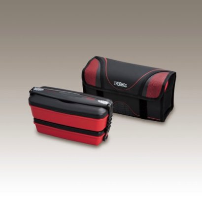 DJB901W-BK [フレッシュランチボックス 2段式 900ml ブラック]