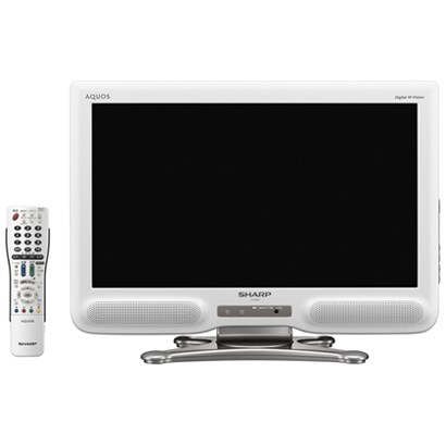 AQUOS（アクオス）20V型 地上・BS・110度CSデジタルハイビジョン液晶テレビ シェルホワイト LC-20NE7W