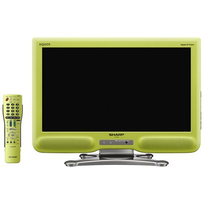 AQUOS（アクオス）20V型 地上・BS・110度CSデジタルハイビジョン液晶テレビ ライムグリーン LC-20NE7G