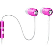 iPhone/iPod対応マイク付き密閉型イヤホン TUNESONIC crystal with Mic(チューンソニッククリスタルウィズマイク) クリスタルピンク TUN-EP-000005