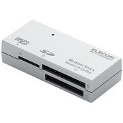 メモリリーダライタ SDXC対応 SD+MS対応 シルバー MR-A002SV