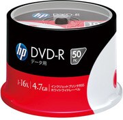 データ用 DVD-R4.7GB 16倍速対応 インクジェットプリンタ対応ホワイトワイドレーベル スピンドルケース 50枚 DVD-R4.7HPWBX50SA