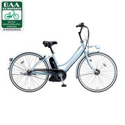 電動アシスト自転車(26型) E.X.パウダーブルー ベルトロE.A. V6L40 3P030D0