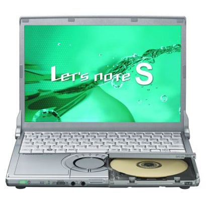 Let'snote S9 12.1型ワイド液晶/HDD250GB/スーパーマルチドライブ CF-S9JYEADR