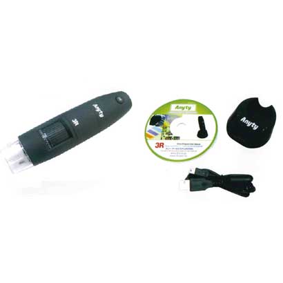 2.4Ghzワイヤレスデジタル顕微鏡 3R-WM401PC