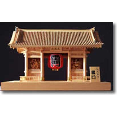 木製 1/50 浅草寺 雷門