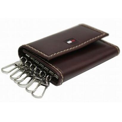 TOMMY HILFIGER-5243-キーケース-BROWN