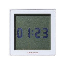 希少　amadana　アマダナ　キッチンタイマー　MT-123　白