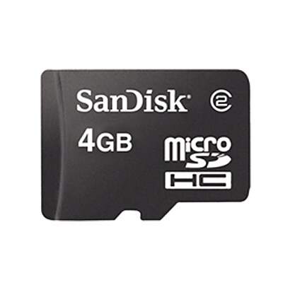 microSDHCカード CLASS2 4GB SDSDQ-004GS-J95M