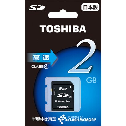 SD-E002G4 [SDメモリーカード 2GB（Class4対応)]