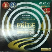 丸形スリム管蛍光灯 ネオ丸形スリムZ PRIDE(プライド) 3波長形昼白色 20形+20形+34形(28W+38W+48W) 各1本入 FHC202734EN-PDL3P