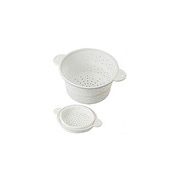マルチストレーナー　20cm　ピュアホワイト FLEUR20-WT