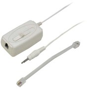 4極4芯 受話器用 電話録音アダプタ MRA-H44/WH