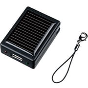 ストラップソーラーチャージャー USB用 ブラック SBT-ST2UBK