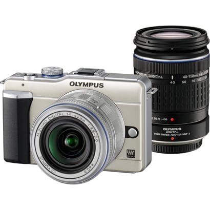 E-PL1 [OLYMPUS PEN Lite (オリンパス ペン ライト) ダブルズームキット シャンパンゴールド]