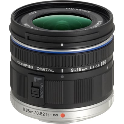 M.ZUIKO DIGITAL ED 9-18mm F4.0-5.6 [M.ズイコーデジタル ED 9-18mm/F4.0-5.6 マイクロフォーサーズ]