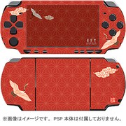 WSB0008 [和彩美-WaSaBi- 彩装飾シート(鶴と雲) PSP2000用]