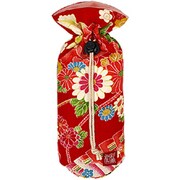 WSB0094 [和彩美-WaSaBi- 巾着ポーチ雅(手鞠と菊＜綸子＞) PSP用]