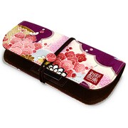 WSB0177 [和彩美-WaSaBi- 羽織カバー(雲に花扇＜綸子＞) PSP用]