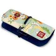 WSB0179 [和彩美-WaSaBi- 羽織カバー(波紋様に花＜一越＞) PSP用]