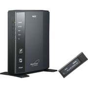 AtermWR8700N IEEE802.11n/a/b/g対応 無線LANルータ USBスティックタイプ子機セット PA-WR8700N-HP/NU