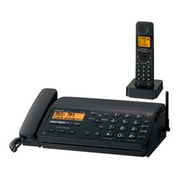 普通紙FAX(子機1台) ブラック系 fappy(ファッピィ) UX-D19CL-B