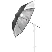 バウンスアンブレラ 80cm シルバー LU3203