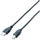 エコUSB2.0ケーブル A-Bタイプ 1m ブラック U2C-JB10BK
