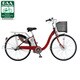 電動アシスト自転車（26型） レッド 電動ハイブリッド自転車 eneloop bike（エネループバイク） CY-SPA226A(R)