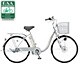 電動アシスト自転車（24型） シルバー 電動ハイブリッド自転車 eneloop bike（エネループバイク） CY-SPF224A(S)