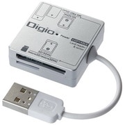 USB接続マルチカードリーダー/ライター シルバー CRW-4M44SL