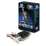 HD5450 1G DDR3 PCI-E HDMI/DVI-I/VGA ビデオカード 11166-02-20R (VD3739)