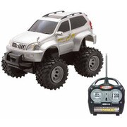 ラジコン トヨタ プラドシルバー [フルアクションラジオコントロールカー]