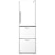 冷蔵庫（302L・右開き） クリアホワイト INVERTER SLIM COMPACT（インバーター スリム コンパクト） R-S30ZMV-W