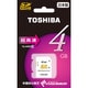 SDHCカード CLASS10 4GB SD-E004GX